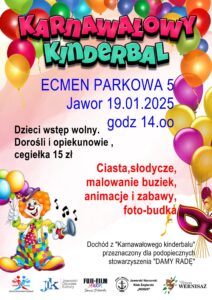 Karnawałowy Kinderbal @   ECMEN Parkowa 5